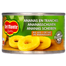 Del Monte ananasschijven of ananasstukjes op siroop